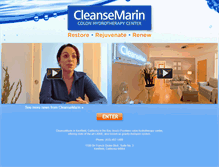 Tablet Screenshot of cleansemarin.com